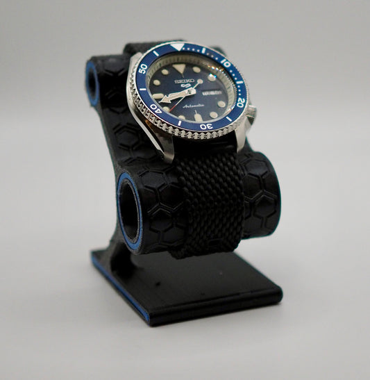 Foggy Layers 3D Printed Watch Stand – Sleek, Modern, and Functional